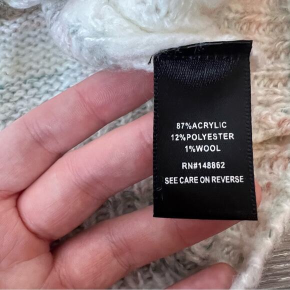 NWT Torrid drop shoulder sweater marked sz 0X - Picture 8 of 10